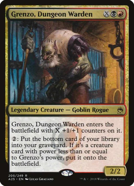 Grenzo Dungeon Warden [Masters 25] - MTG Single