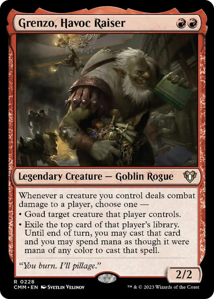 Grenzo Havoc Raiser [Commander Masters] - MTG Single