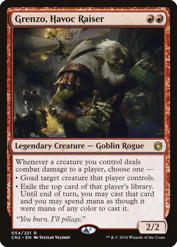Grenzo Havoc Raiser [Conspiracy: Take the Crown] - MTG Single