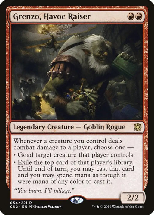 Grenzo Havoc Raiser [Conspiracy: Take the Crown] - MTG Single