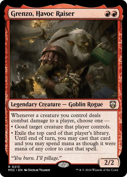 Grenzo Havoc Raiser [Modern Horizons 3 Commander] - MTG Single