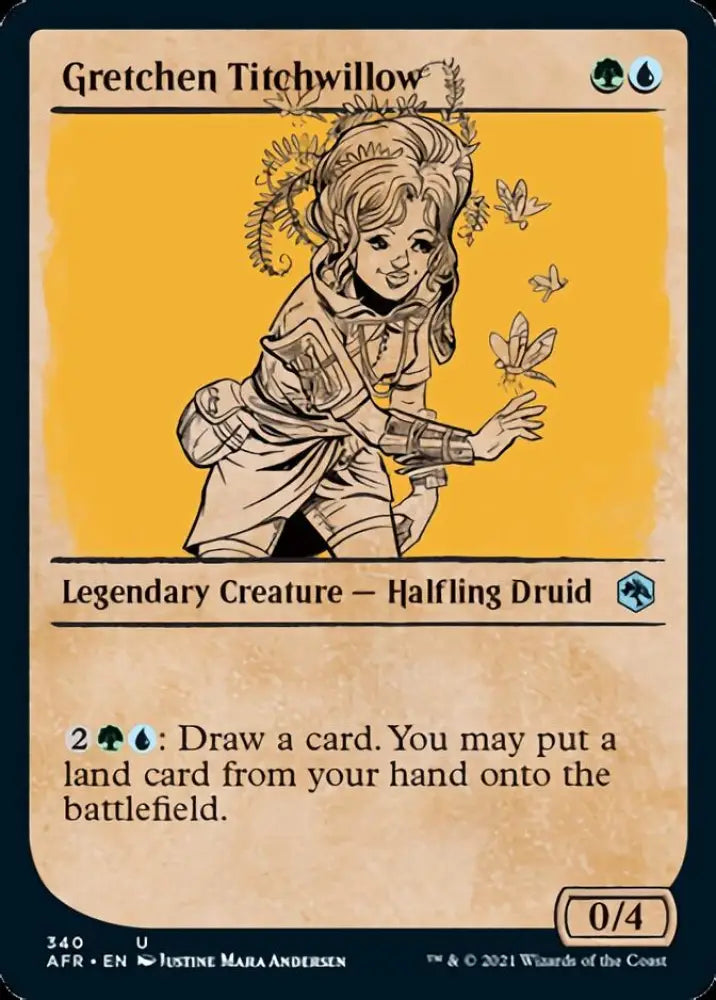 Gretchen Titchwillow (Showcase) [Dungeons & Dragons: Adventures in the Forgotten Realms] - MTG Single
