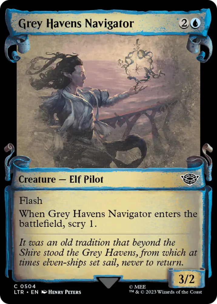 Grey Havens Navigator [The Lord of the Rings: Tales of Middle-Earth Showcase Scrolls] - MTG Single