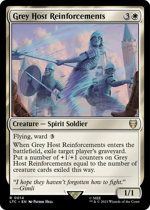 Grey Host Reinforcements [The Lord of the Rings: Tales of Middle-Earth Commander] - MTG Single