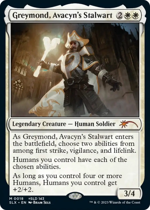 Greymond Avacyn’s Stalwart [Secret Lair: Universes Within] - MTG Single