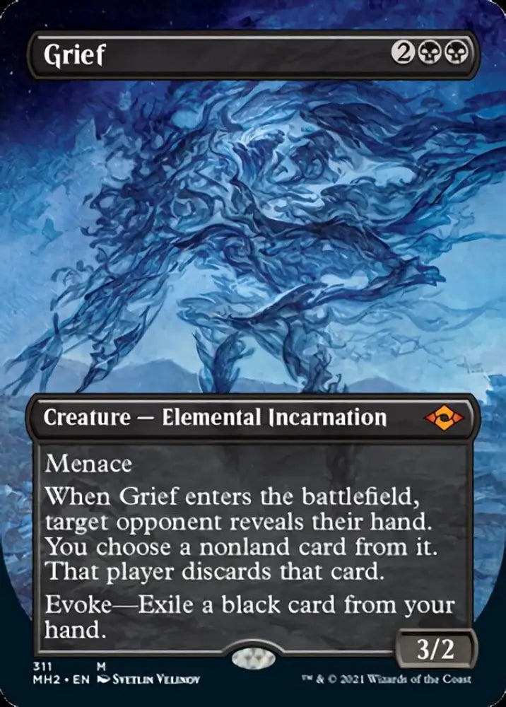 Grief (Borderless Alternate Art) [Modern Horizons 2] - MTG Single