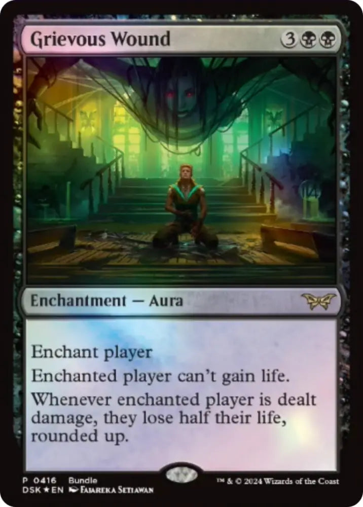 Grievous Wound (Bundle) [Duskmourn: House of Horror] - MTG Single