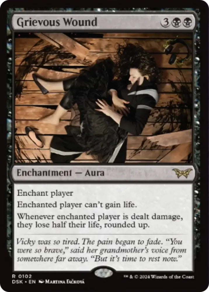 Grievous Wound [Duskmourn: House of Horror] - MTG Single