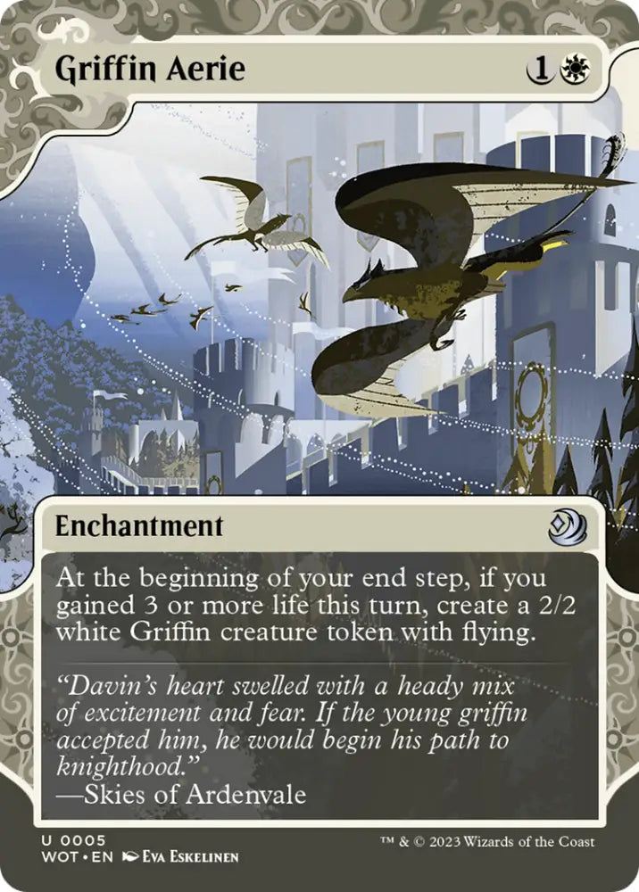 Griffin Aerie [Wilds of Eldraine: Enchanting Tales] - MTG Single
