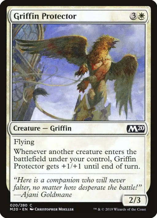 Griffin Protector [Core Set 2020] - MTG Single