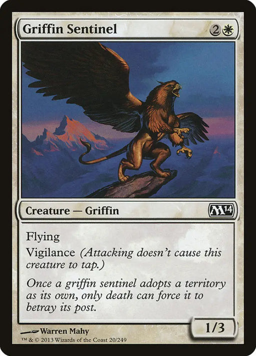 Griffin Sentinel [Magic 2014] - MTG Single
