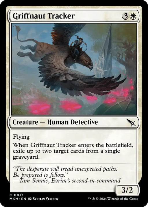 Griffnaut Tracker [Murders at Karlov Manor] - MTG Single