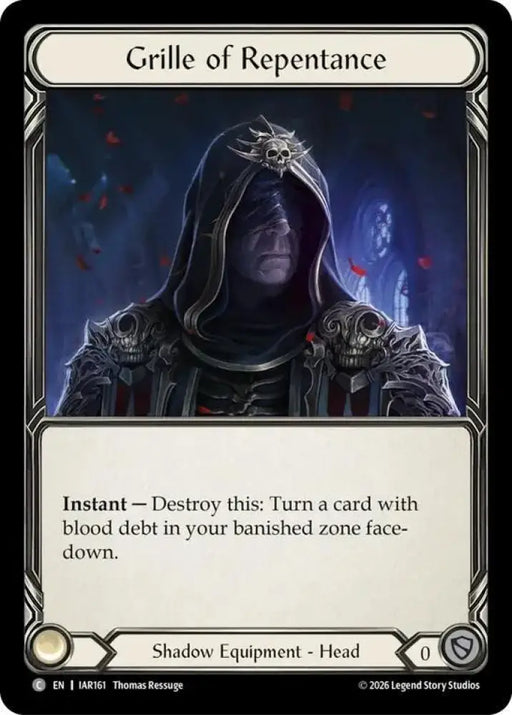 Grille of Repentance (IAR161) [Usurp the Shadow Throne Pre-release Cards]