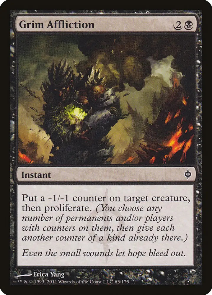 Grim Affliction [New Phyrexia] - MTG Single