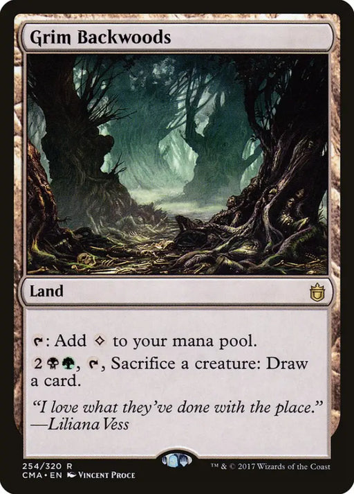 Grim Backwoods [Commander Anthology] - MTG Single