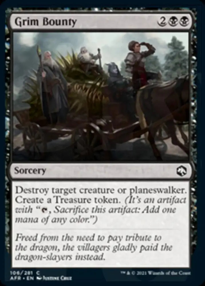 Grim Bounty [Dungeons & Dragons: Adventures in the Forgotten Realms] - MTG Single