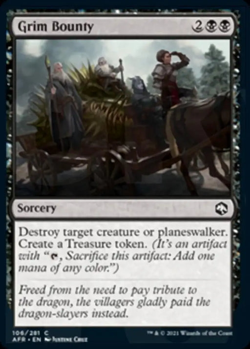 Grim Bounty [Dungeons & Dragons: Adventures in the Forgotten Realms] - MTG Single