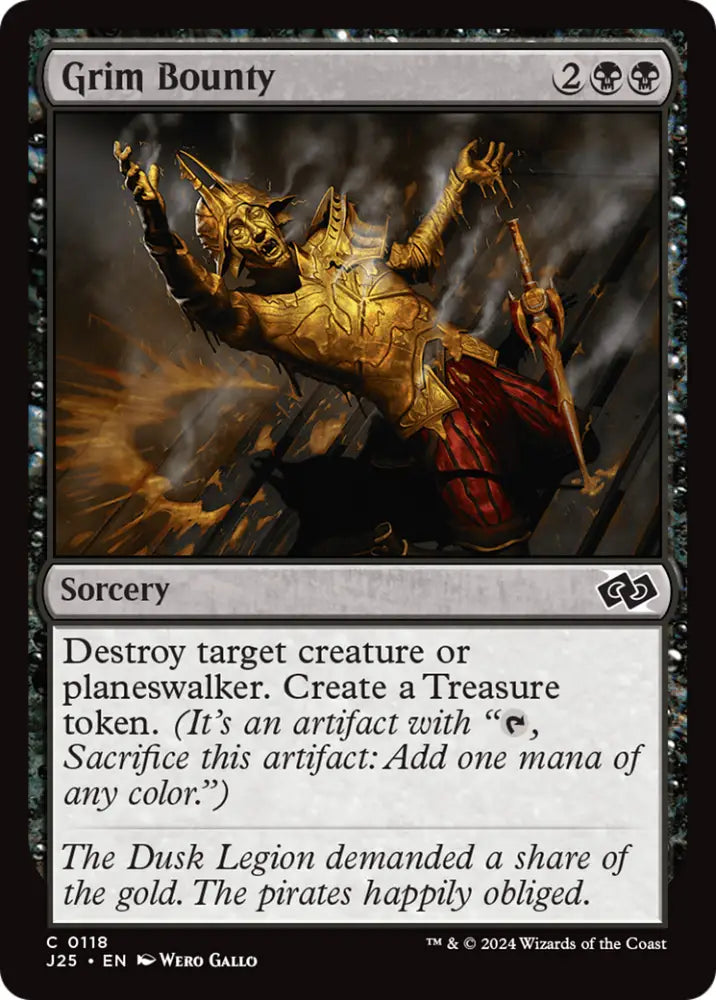 Grim Bounty [Foundations Jumpstart] - MTG Single