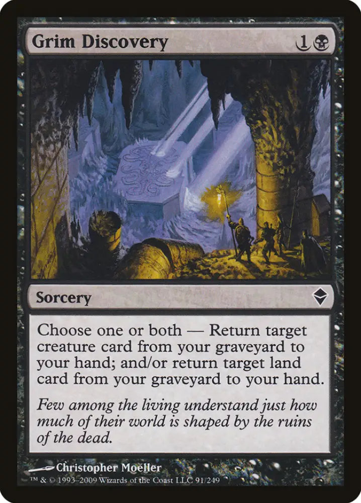 Grim Discovery [Zendikar] - MTG Single
