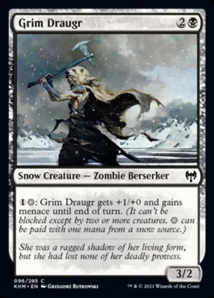 Grim Draugr [Kaldheim] - MTG Single