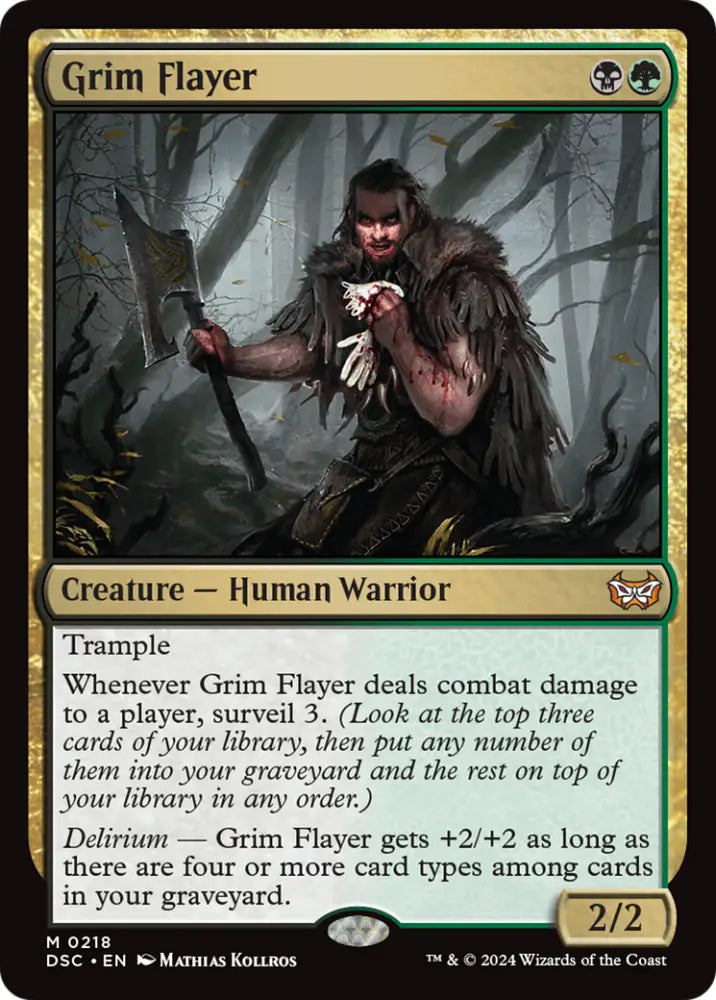 Grim Flayer [Duskmourn: House of Horror Commander] - MTG Single