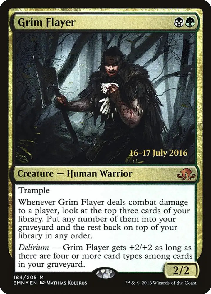Grim Flayer [Eldritch Moon Prerelease Promos] - MTG Single