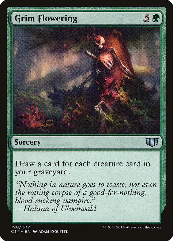 Grim Flowering [Commander 2014] - MTG Single