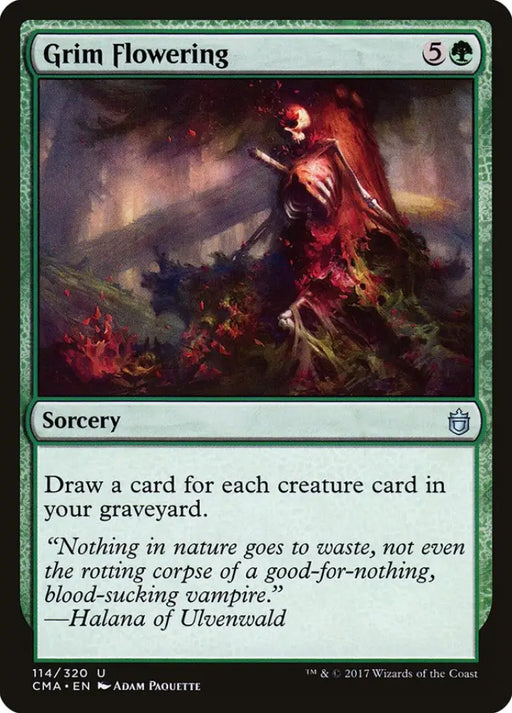Grim Flowering [Commander Anthology] - MTG Single
