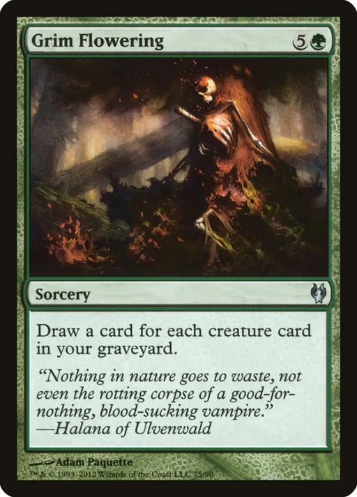 Grim Flowering [Duel Decks: Izzet vs. Golgari] - MTG Single