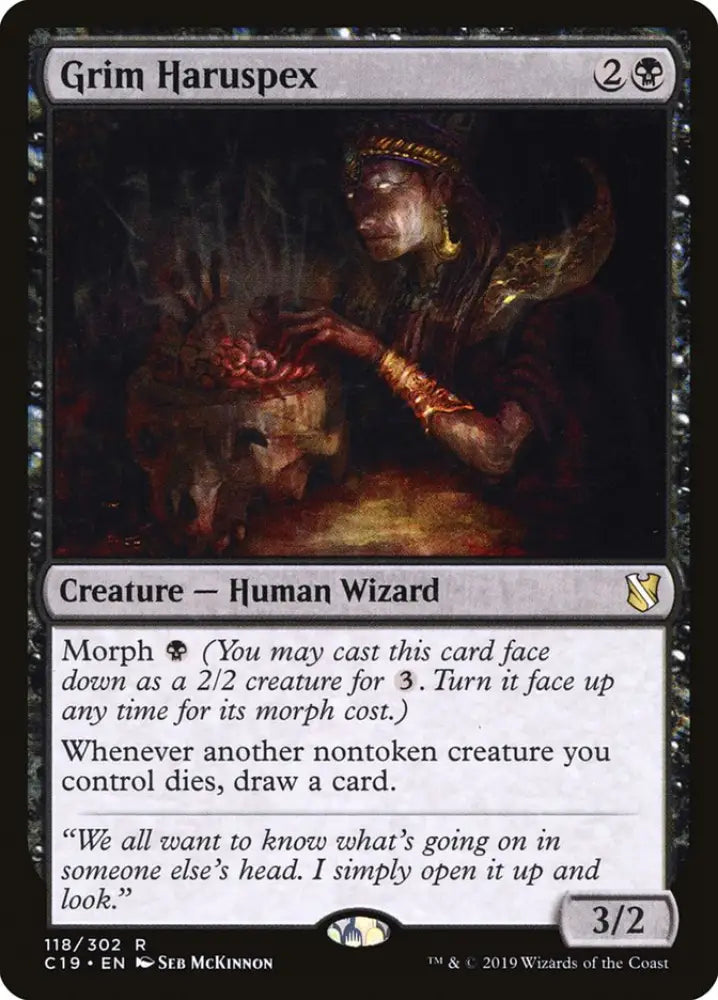 Grim Haruspex [Commander 2019] - MTG Single