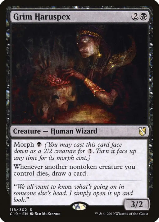 Grim Haruspex [Commander 2019] - MTG Single