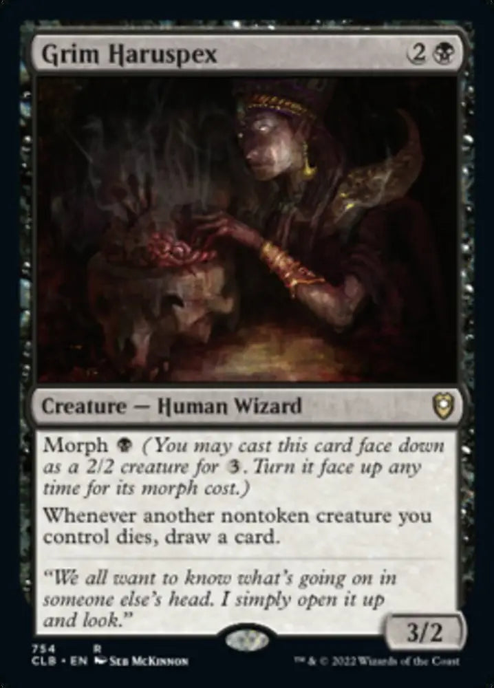 Grim Haruspex [Commander Legends: Battle for Baldur’s Gate] - MTG Single
