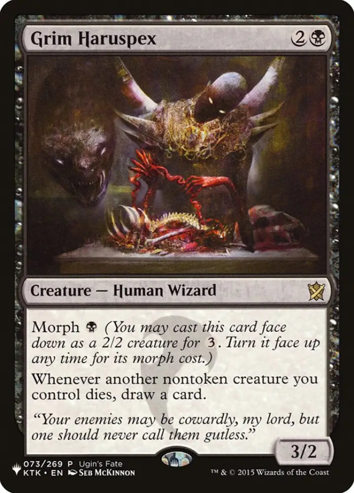 Grim Haruspex [The List] - MTG Single