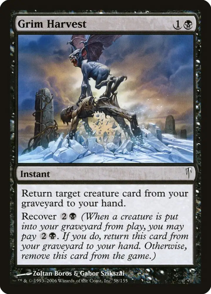Grim Harvest [Coldsnap] - MTG Single