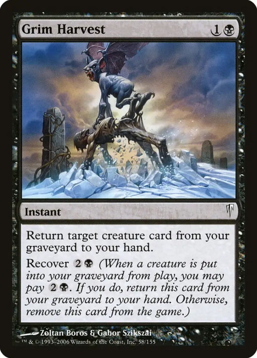 Grim Harvest [Coldsnap] - MTG Single