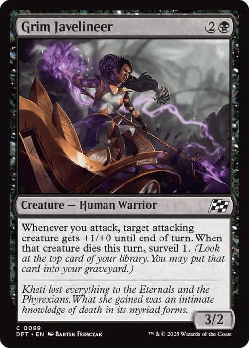 Grim Javelineer [Aetherdrift] - MTG Single