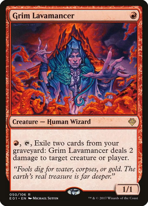 Grim Lavamancer [Archenemy: Nicol Bolas] - MTG Single