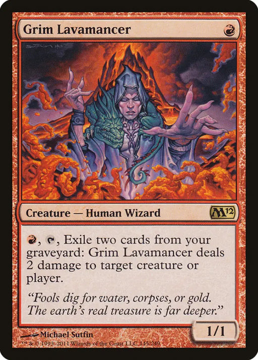 Grim Lavamancer [Magic 2012] - MTG Single