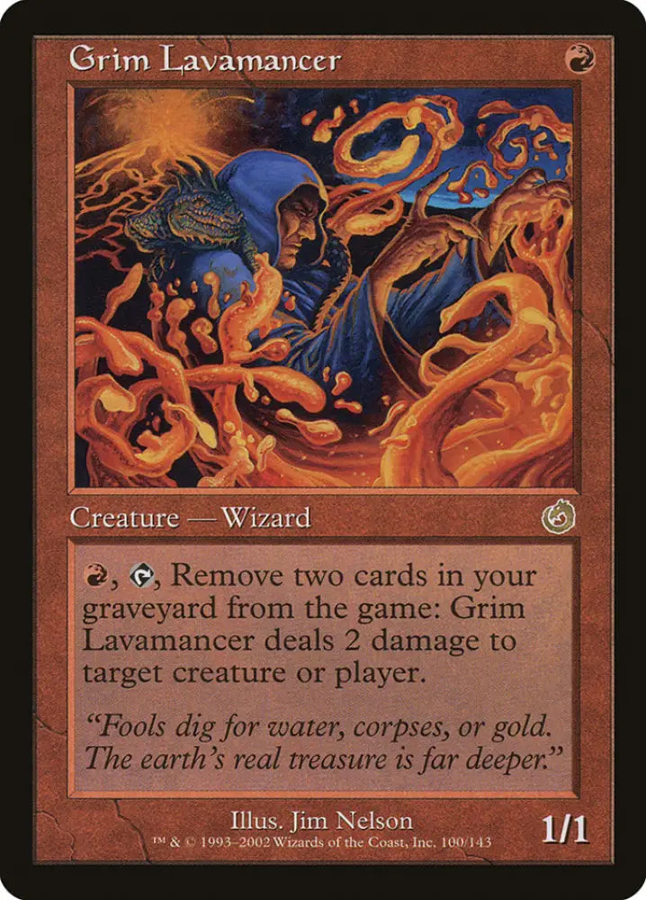 Grim Lavamancer [Torment] - MTG Single
