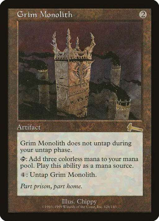 Grim Monolith [Urza’s Legacy] - MTG Single