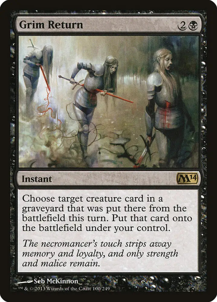 Grim Return [Magic 2014] - MTG Single