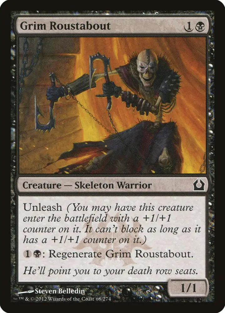 Grim Roustabout [Return to Ravnica] - MTG Single