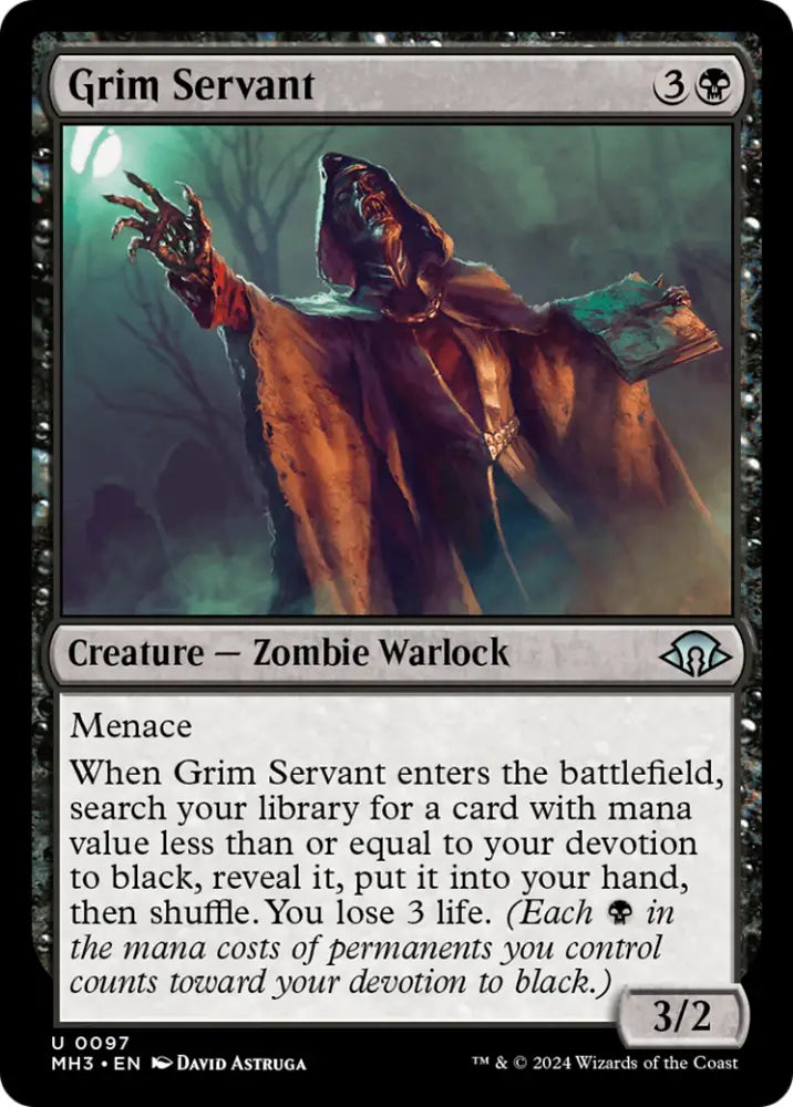 Grim Servant [Modern Horizons 3] - MTG Single