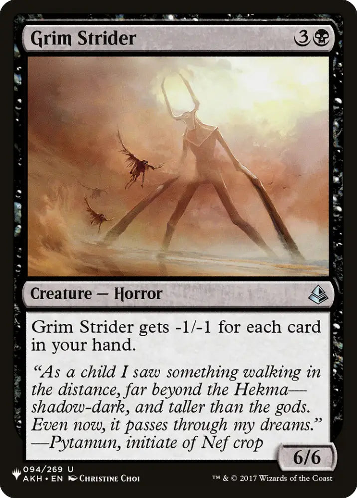 Grim Strider [The List] - MTG Single