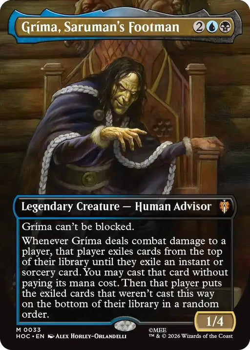 Grima, Saruman's Footman (Borderless) (33) [The Hobbit: Eternal-Legal]