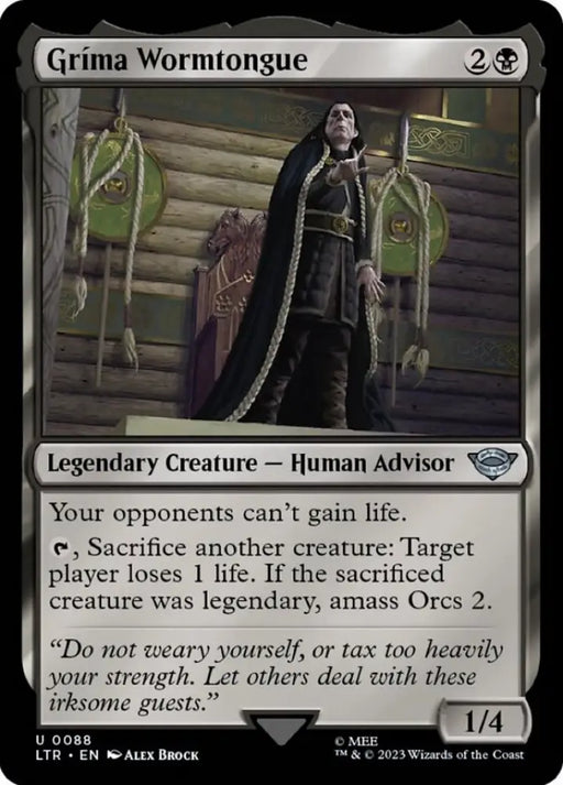 Grima Wormtongue [The Lord of the Rings: Tales of Middle-Earth] - MTG Single