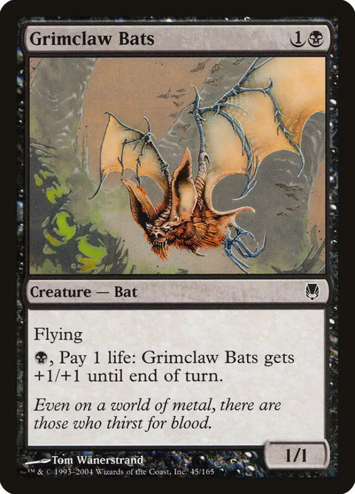 Grimclaw Bats [Darksteel] - MTG Single