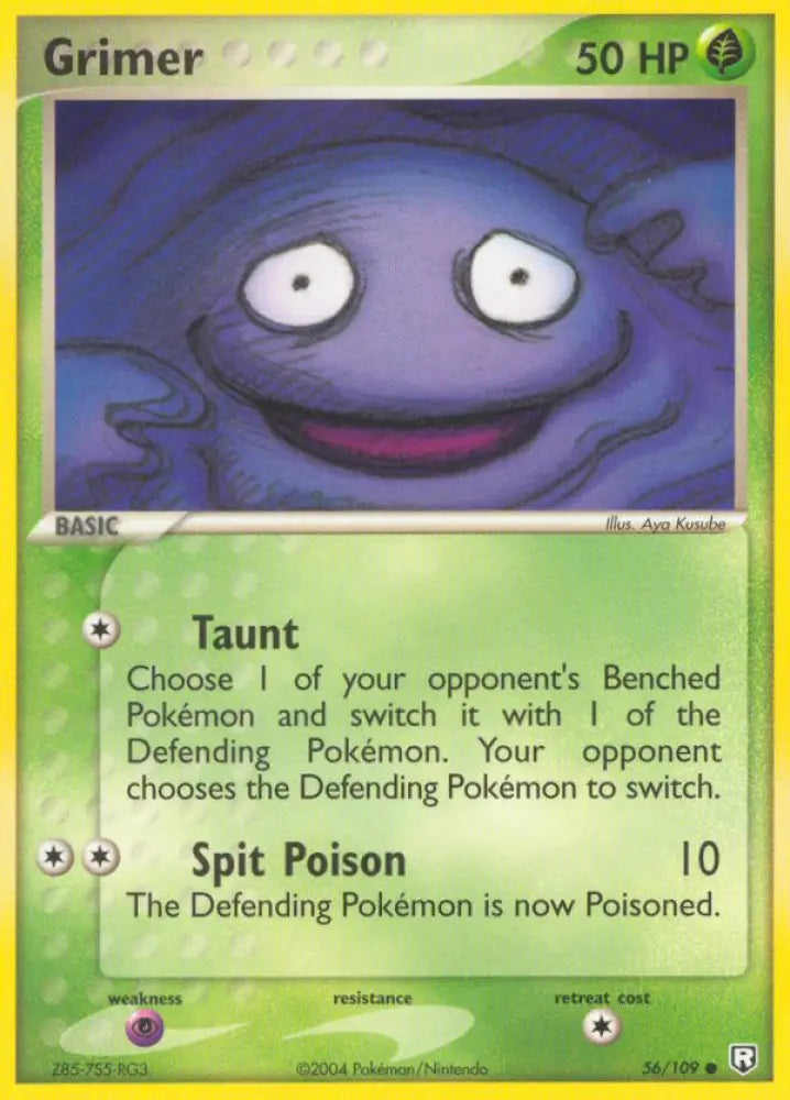 Grimer (56/109) [EX: Team Rocket Returns] - Pokemon Single
