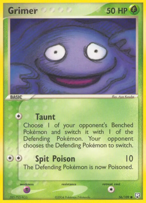 Grimer (56/109) [EX: Team Rocket Returns] - Pokemon Single