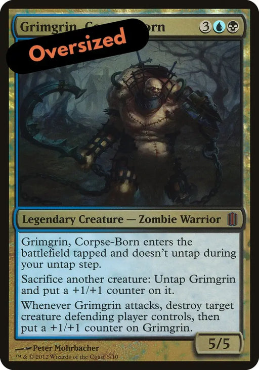 Grimgrin Corpse-Born (Oversized) [Commander’s Arsenal Oversized] - MTG Single